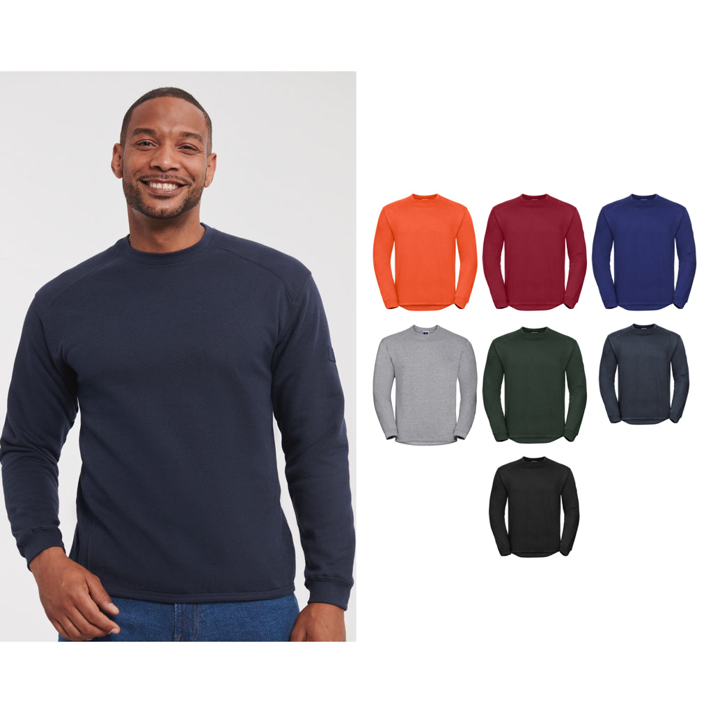 Russell Europe Heavy-duty crew neck sweatshirt