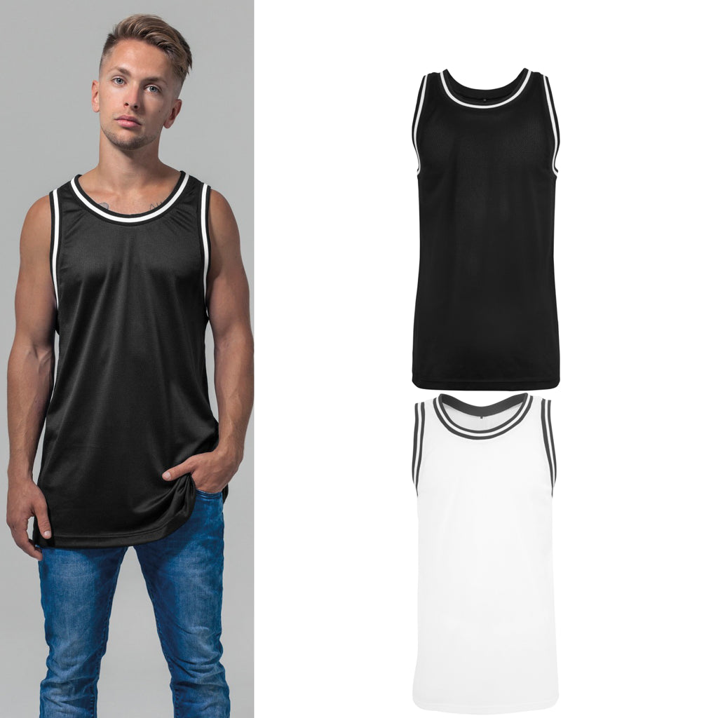 Build Your Brand Mesh tank top