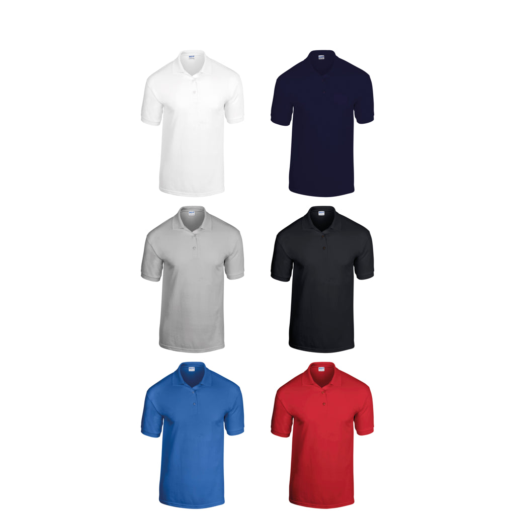 Gildan Kids DryBlend® Jersey knit polo