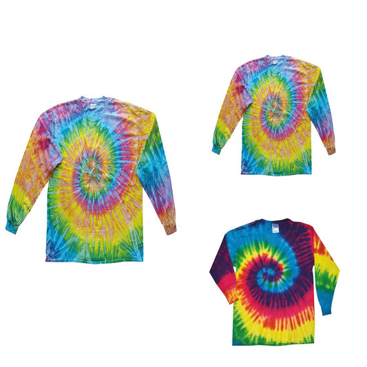 Colortone Long sleeve tie-dye T