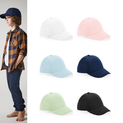 Beechfield Junior organic cotton 5-panel cap