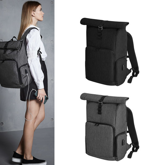 Quadra Q-Tech charge roll-top backpack