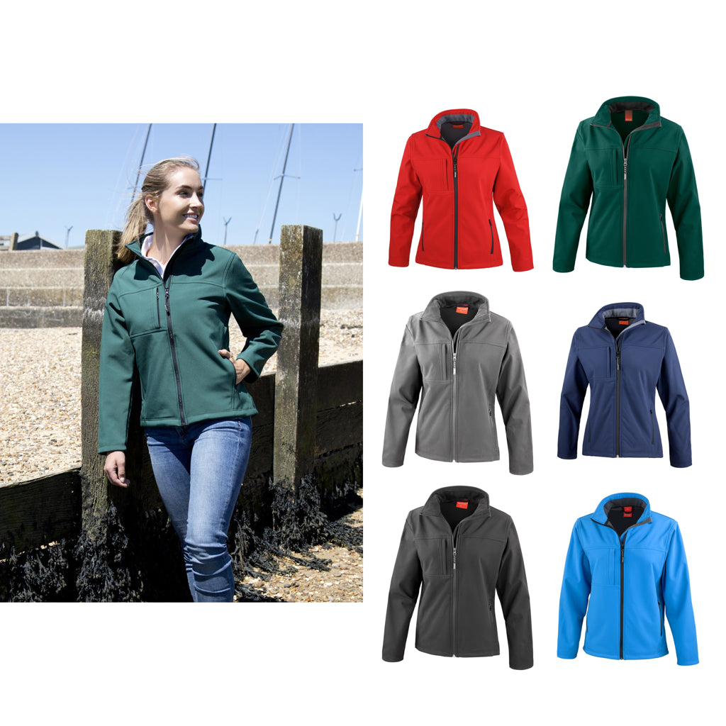 Result Women's classic softshell jacket