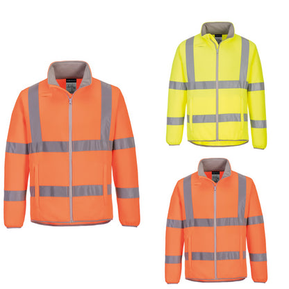 Portwest Eco Hi-vis fleece jacket (EC70)