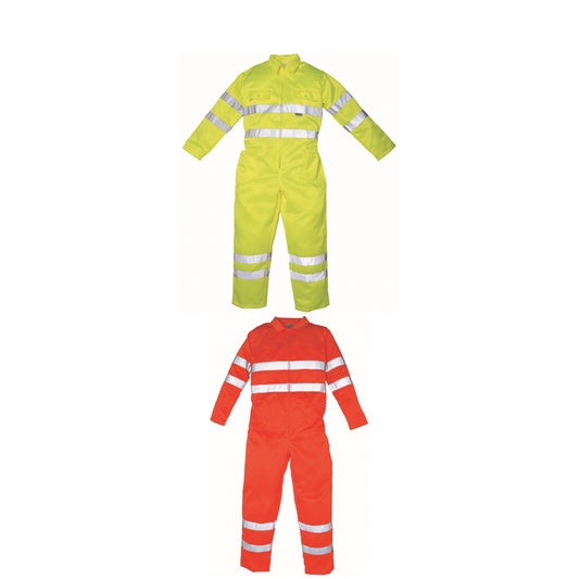 Yoko Hi-vis polycotton coverall (HV058)