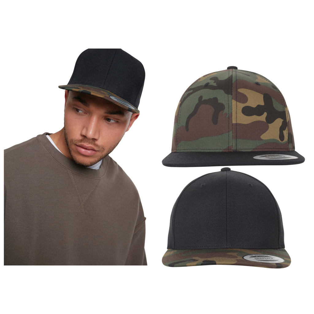 Flexfit by Yupoong Classic snapback 2-tone camo (6089TC)