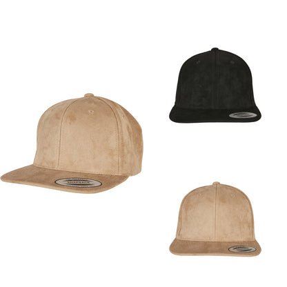 Flexfit by Yupoong Imitation suede leather snapback (6089SU)