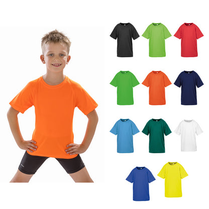 Spiro Junior performance aircool tee