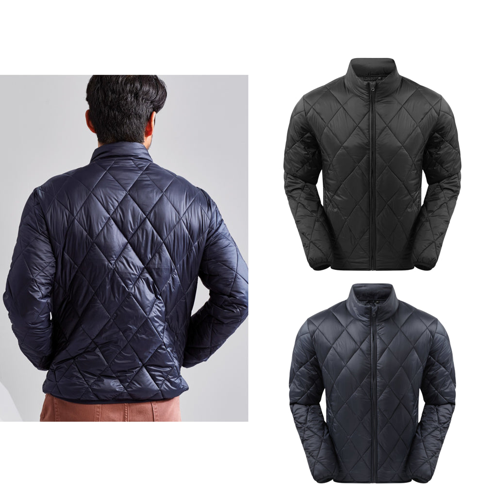 2786 Diamond pane padded Jacket