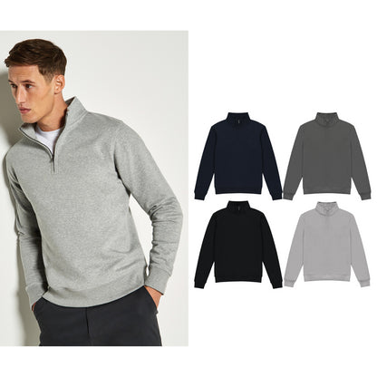 Kustom Kit Regular fit ¼-zip sweatshirt