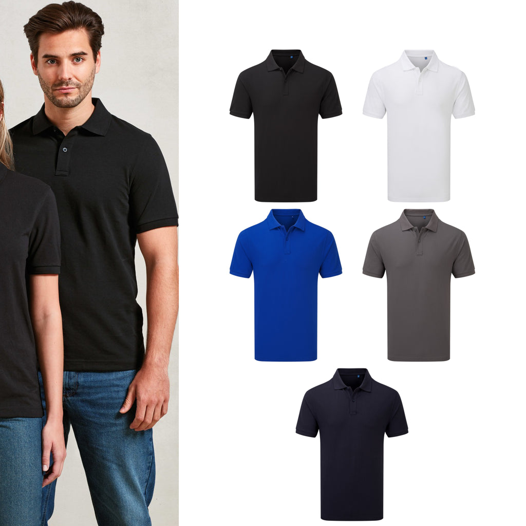 Premier ‘Essential’ unisex short sleeve workwear polo shirt