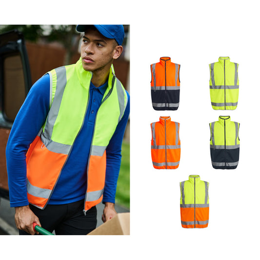 Regatta High Visibility Pro hi-vis full-zip gilet