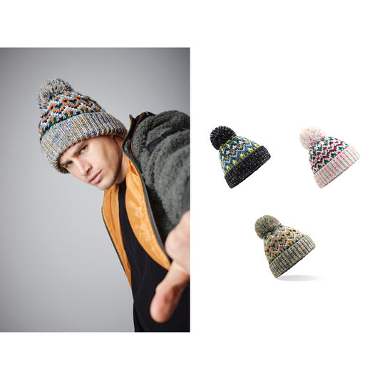 Beechfield Blizzard bobble beanie