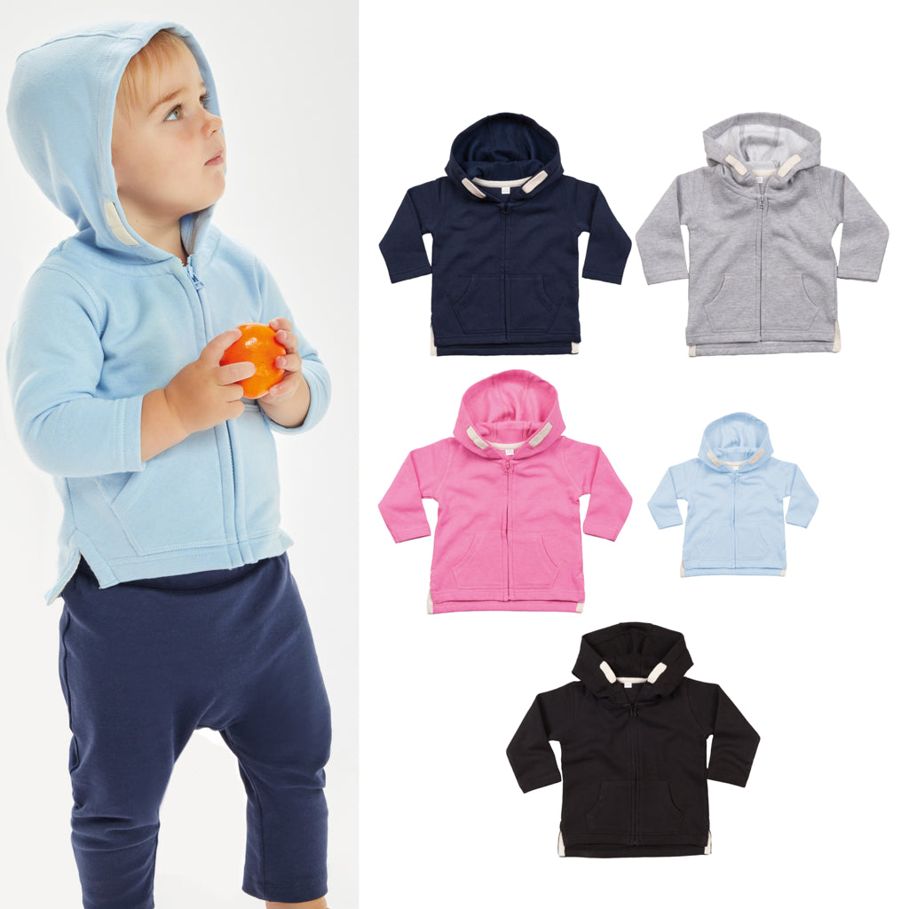 Babybugz Baby zipped hoodie