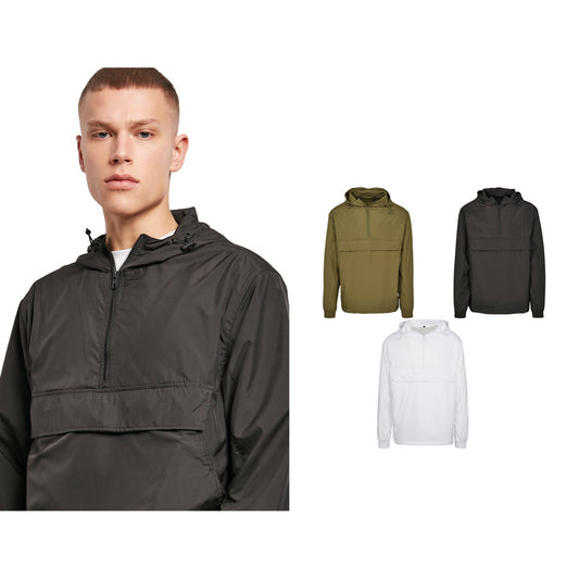 Build Your Brand Basic pullover jacket