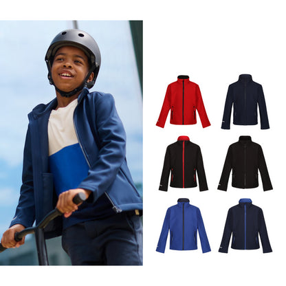 Regatta Junior Kids Ablaze softshell jacket