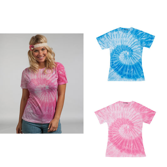 Colortone Women's sublimated spider T