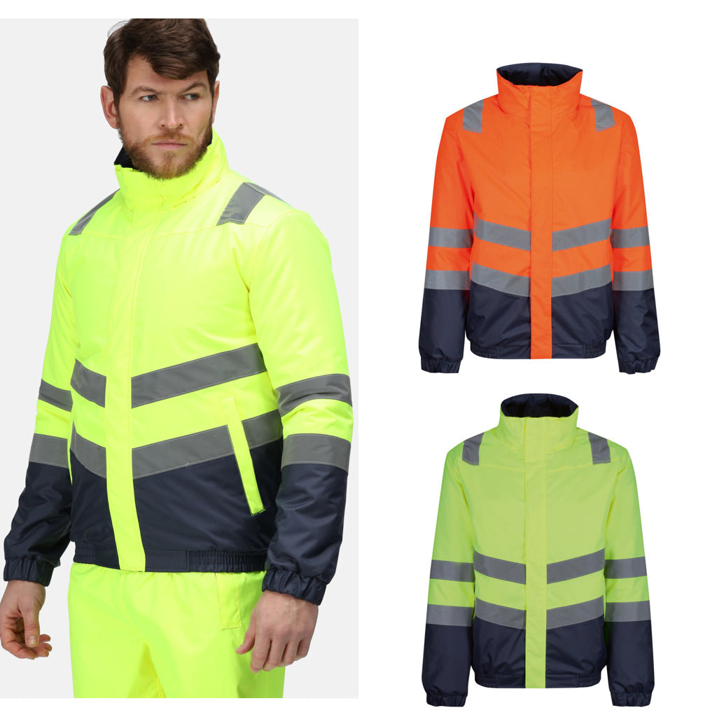 Regatta High Visibility Pro hi-vis classic bomber jacket