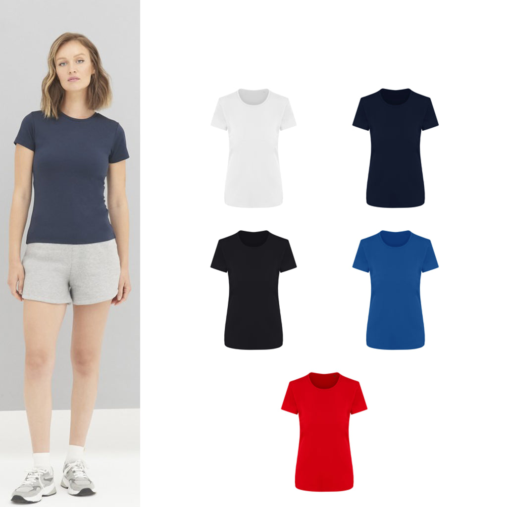 AWDis Ecologie Women's Ambaro recycled sports tee