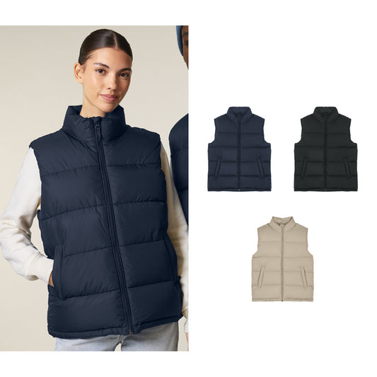 Stanley/Stella Padded puffer gilet (STJU250)