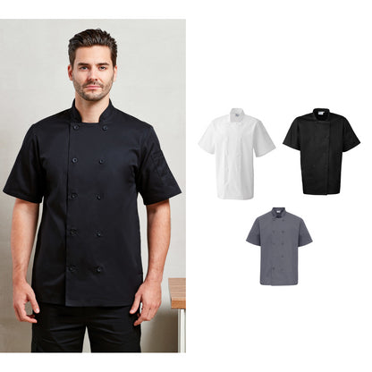 Premier Short sleeve chef’s jacket