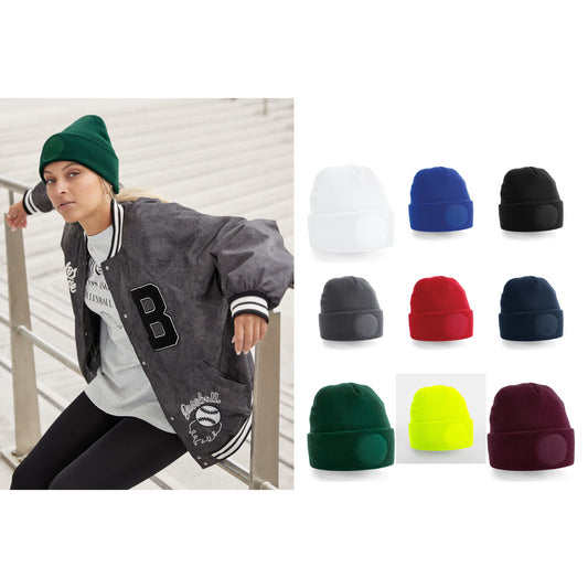 Beechfield Circular patch beanie