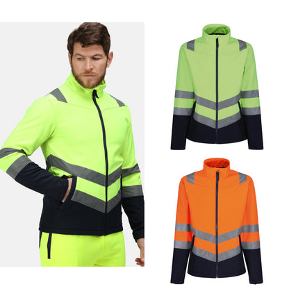 Regatta High Visibility Pro hi-vis softshell jacket