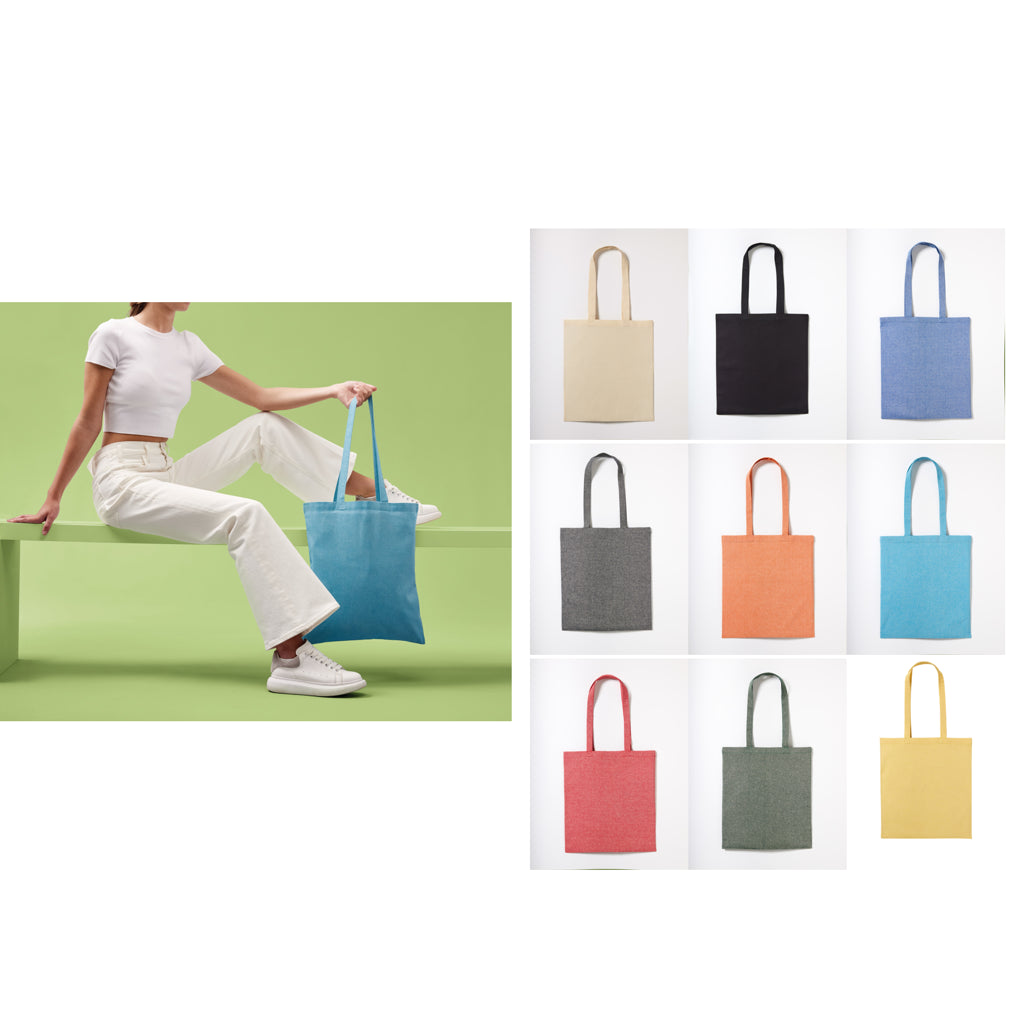 Nutshell® Recycled cotton shopper long handle