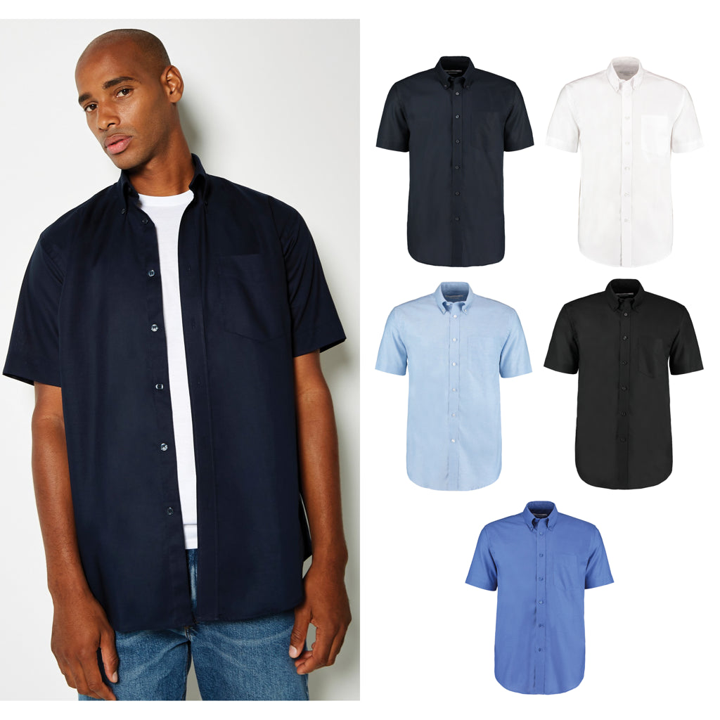 Kustom Kit Workplace Oxford shirt short-sleeved (classic fit)