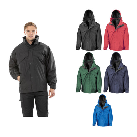 Result 3-in-1 zip and clip jacket