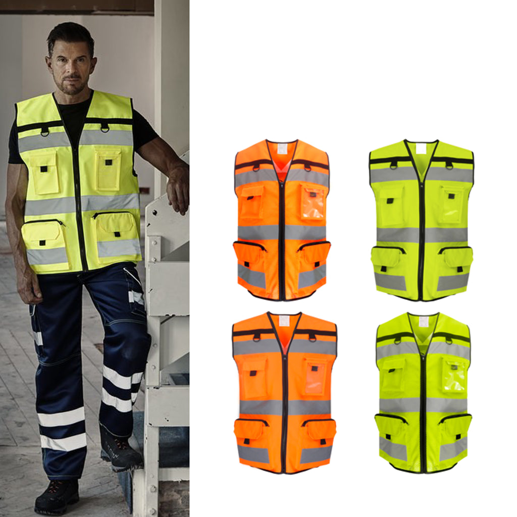 Yoko Hi-vis ripstop tool vest (HVW108)