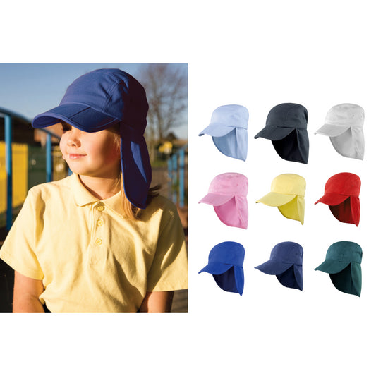 Result Headwear Junior fold-up legionnaire's cap