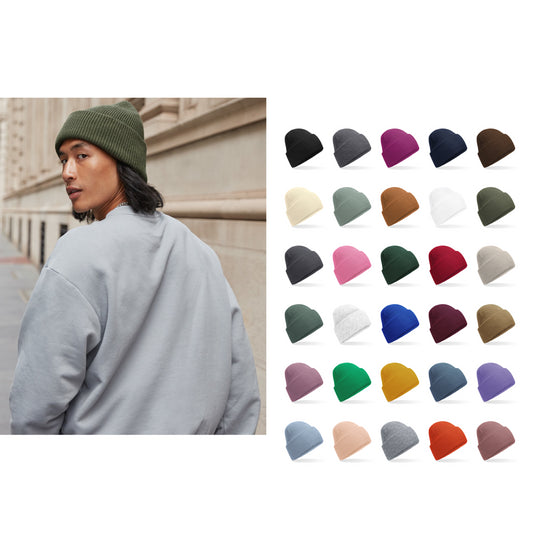 Beechfield Classic engineered deep-cuffed beanie