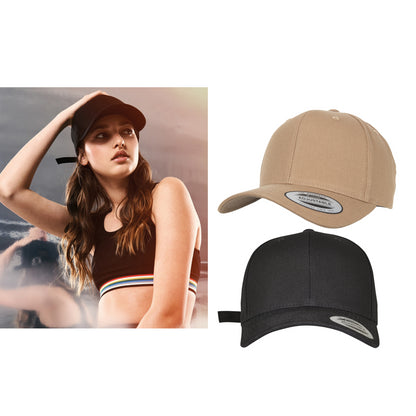 Flexfit by Yupoong 6-panel curved metal snap (7708MS)