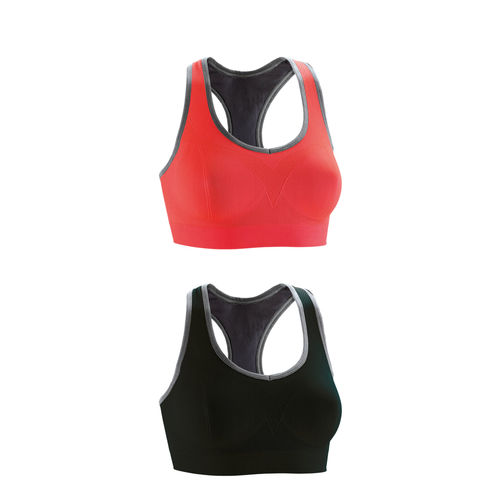 Spiro Women's fitness compression sports bra top