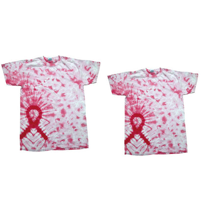 Colortone Kids pink ribbon T