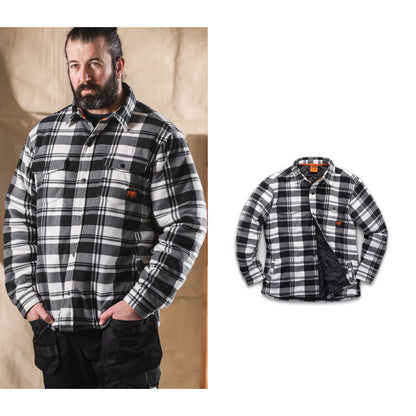 Scruffs Worker padded checked shirt