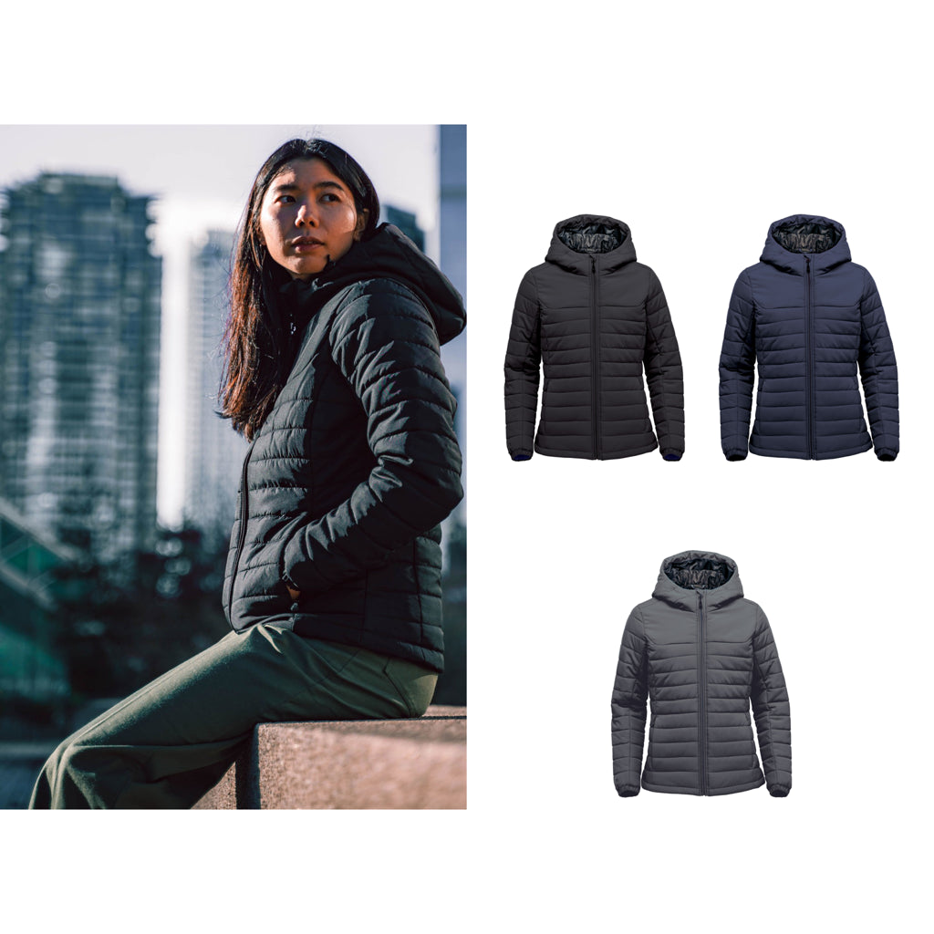 Stormtech Women’s Nautilus quilted hooded jacket