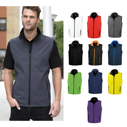 Result Core Printable softshell bodywarmer