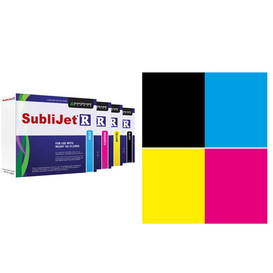 Add it on Sublimation cartridges for ricoh sg3110dn a4 &amp; sg7100dn a3