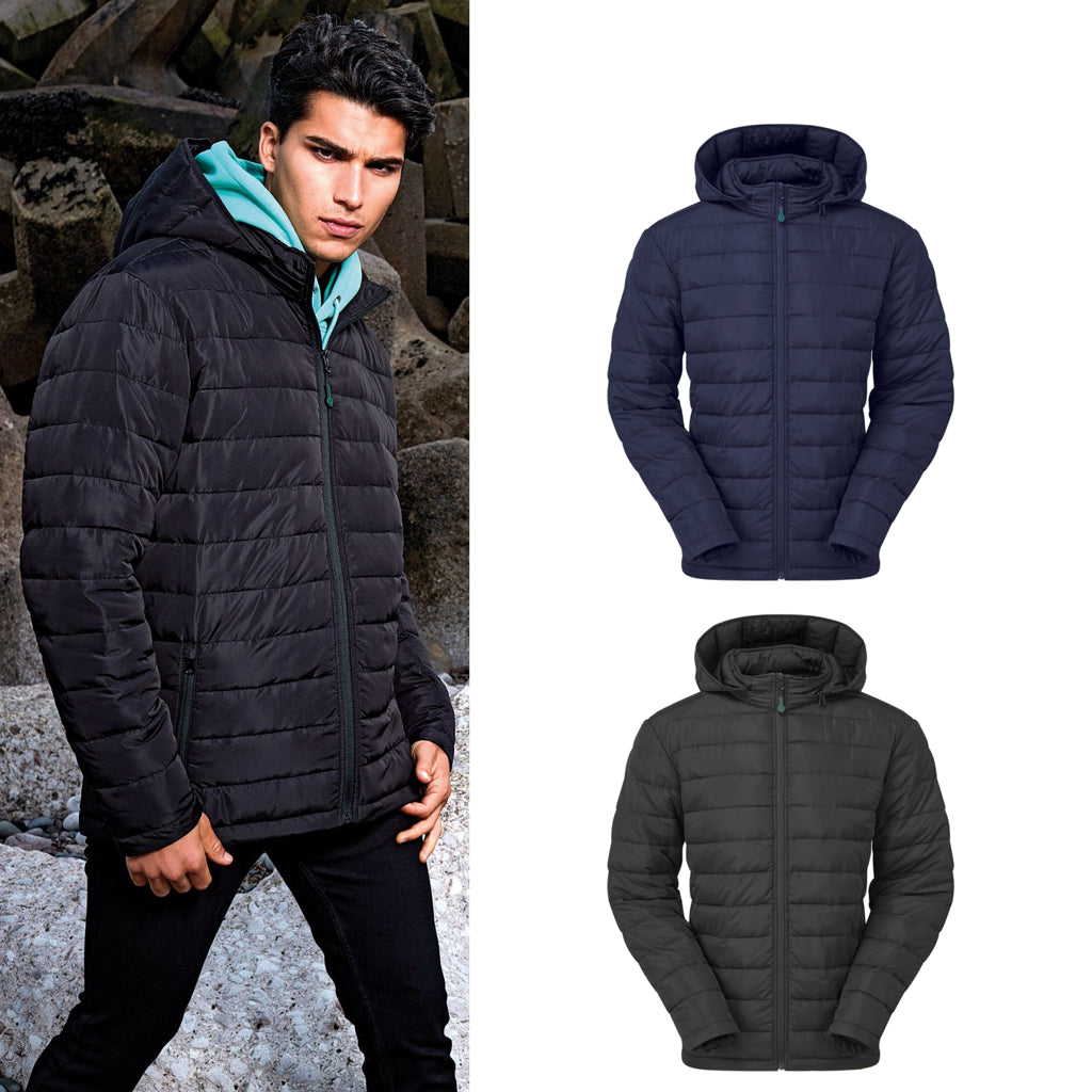 2786 Delmont recycled padded jacket