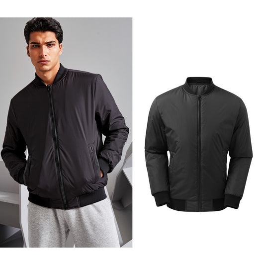 2786 Delta plain bomber jacket