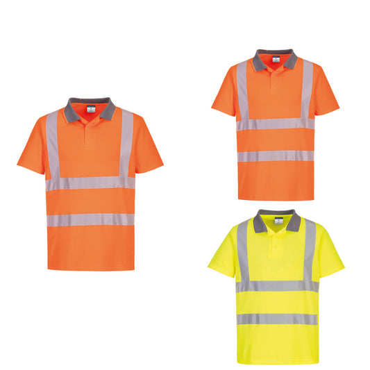 Portwest Eco Hi-vis short sleeve polo (EC10)