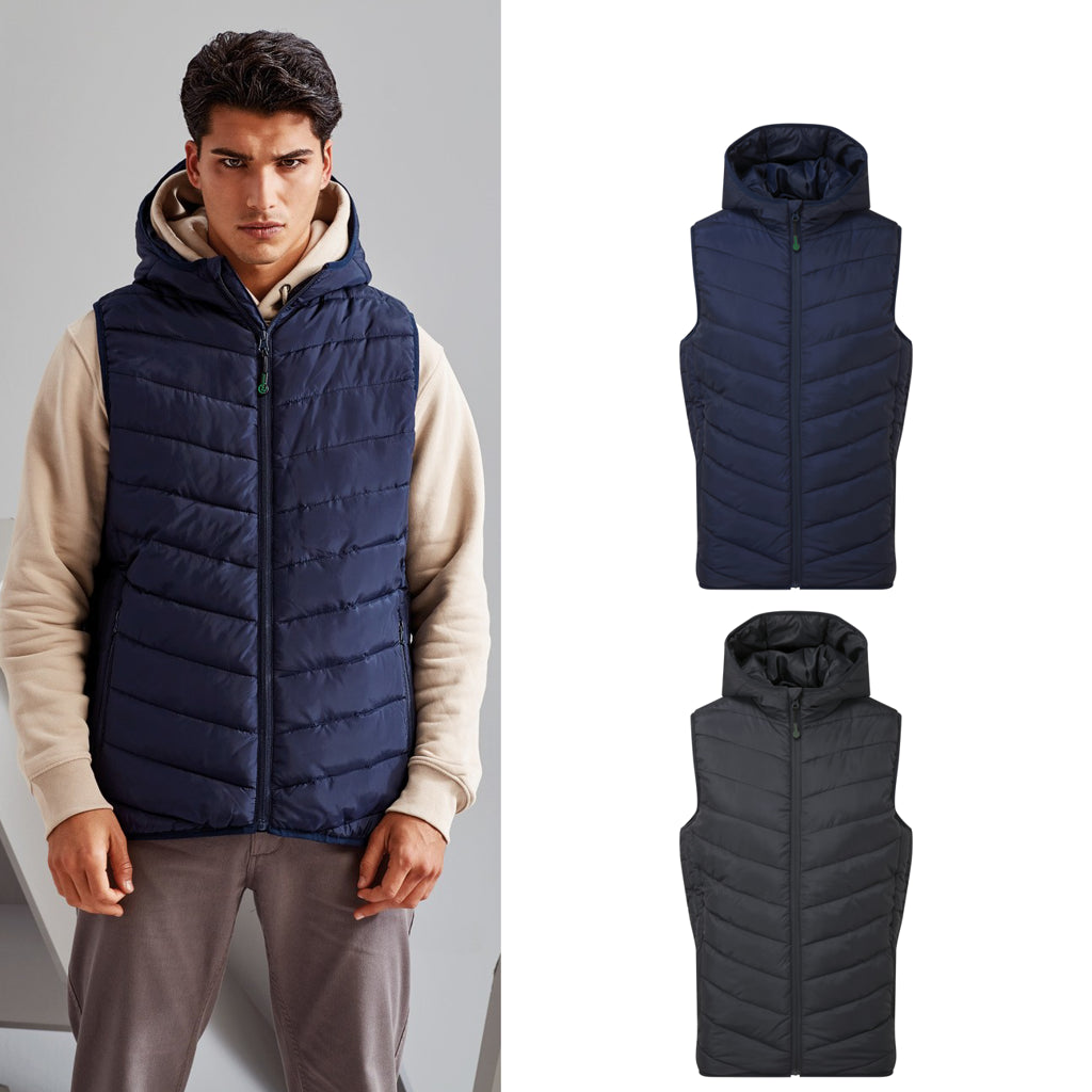 2786 Taurus recycled padded bodywarmer