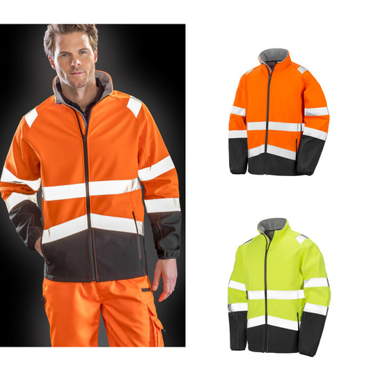 Result Safeguard Printable safety softshell jacket