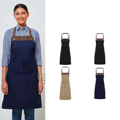 Premier Espresso bib apron