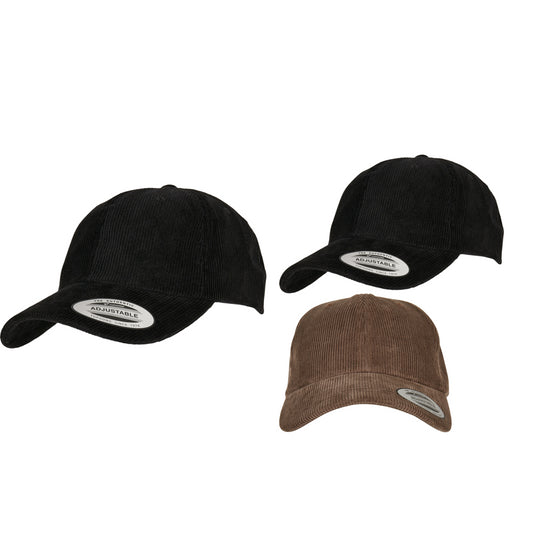 Flexfit by Yupoong Low-profile corduroy dad cap (6245CD)