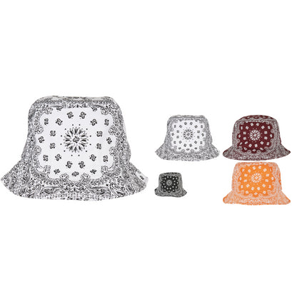 Flexfit by Yupoong Bandana print bucket hat (5003BP)