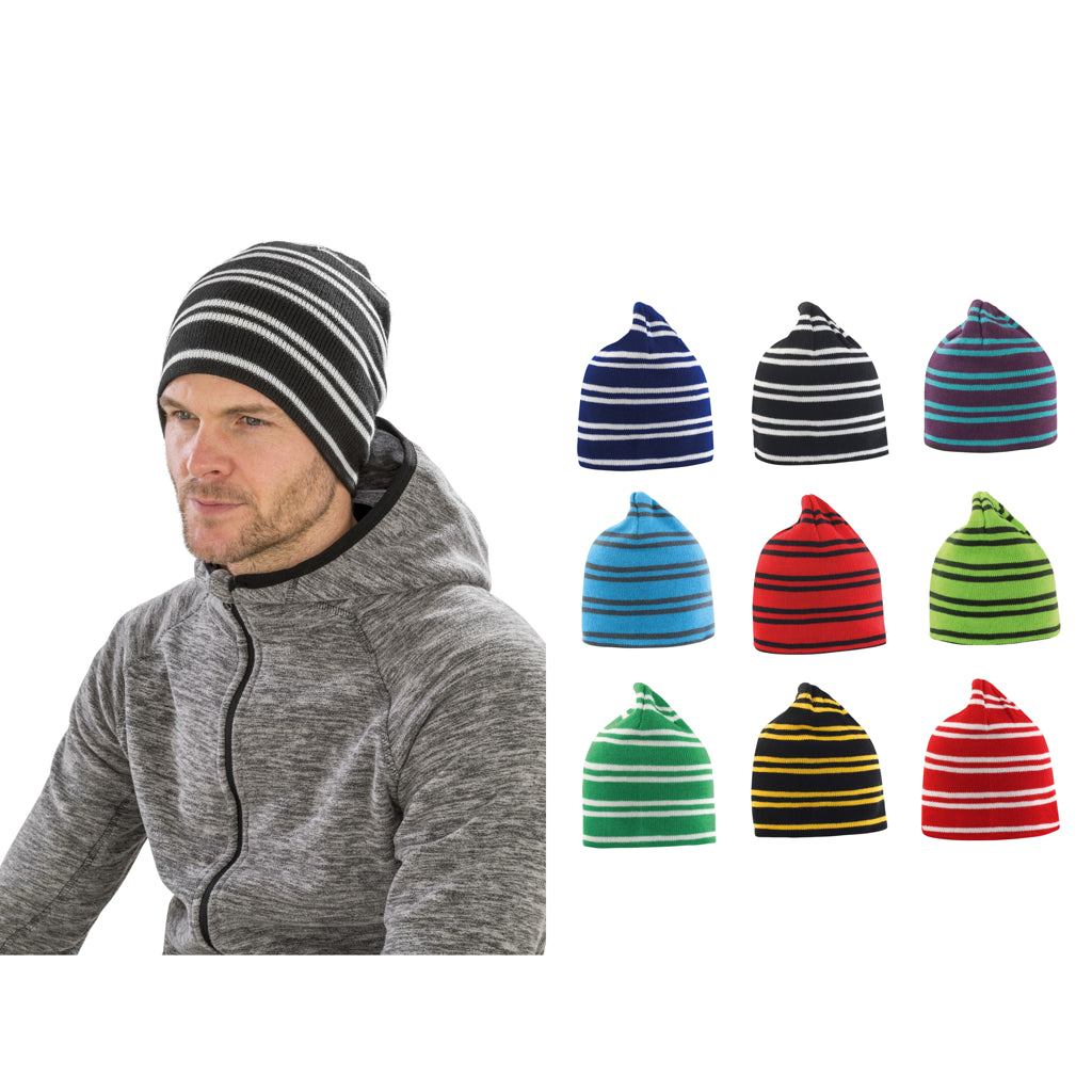 Result Winter Essentials Team reversible beanie