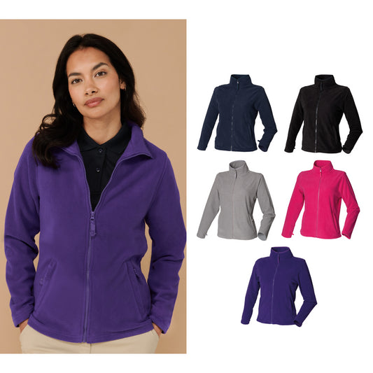 Henbury Women's microfleece jacket